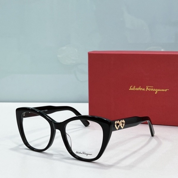 Ferragamo Plain Glass Spectacles(High Quality)-026