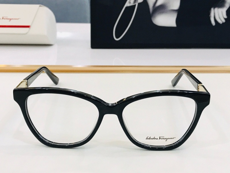 Ferragamo Plain Glass Spectacles(High Quality)-025