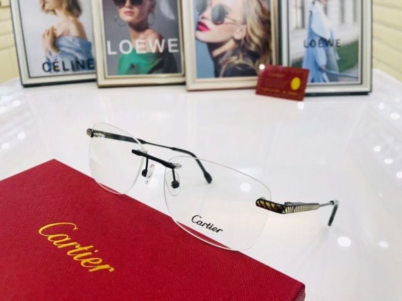 Cartier Plain Glass Spectacles(High Quality)-826