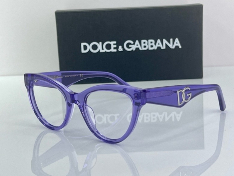 D&G Plain Glass Spectacles(High Quality)-053