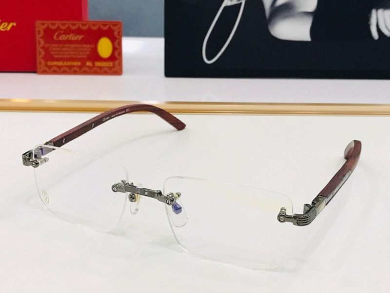 Cartier Plain Glass Spectacles(High Quality)-820