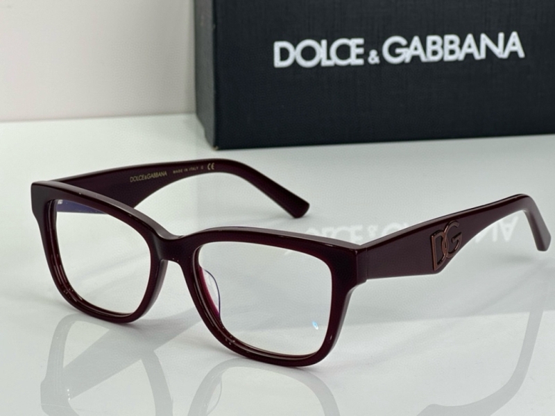 D&G Plain Glass Spectacles(High Quality)-081