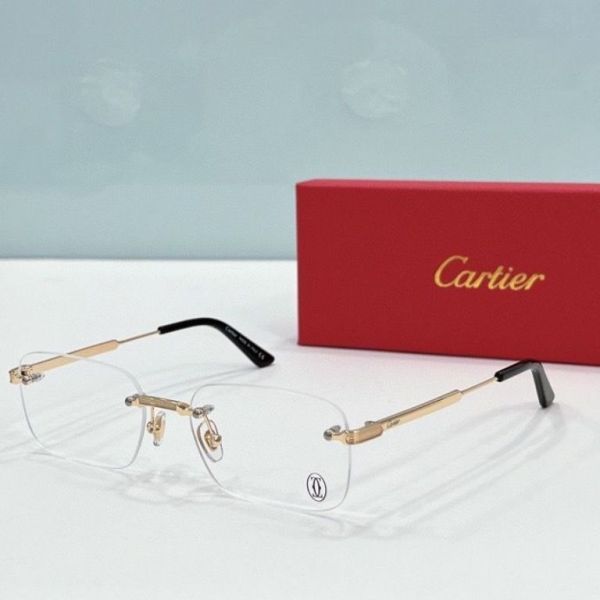 Cartier Plain Glass Spectacles(High Quality)-814