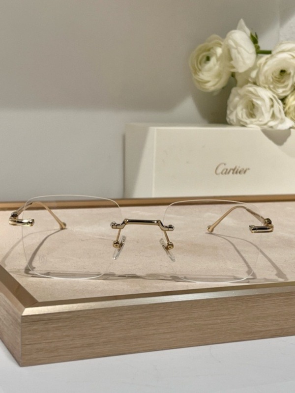 Cartier Plain Glass Spectacles(High Quality)-956
