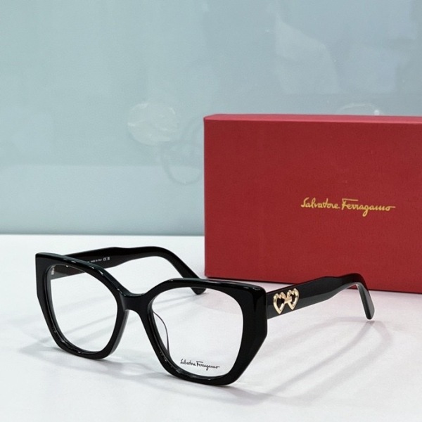 Ferragamo Plain Glass Spectacles(High Quality)-023