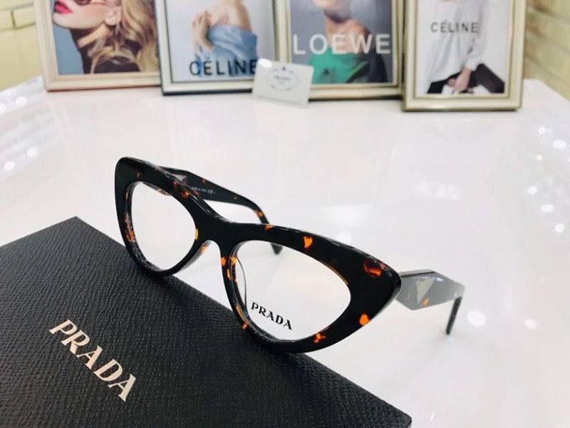 Prada Plain Glass Spectacles(High Quality)-1078