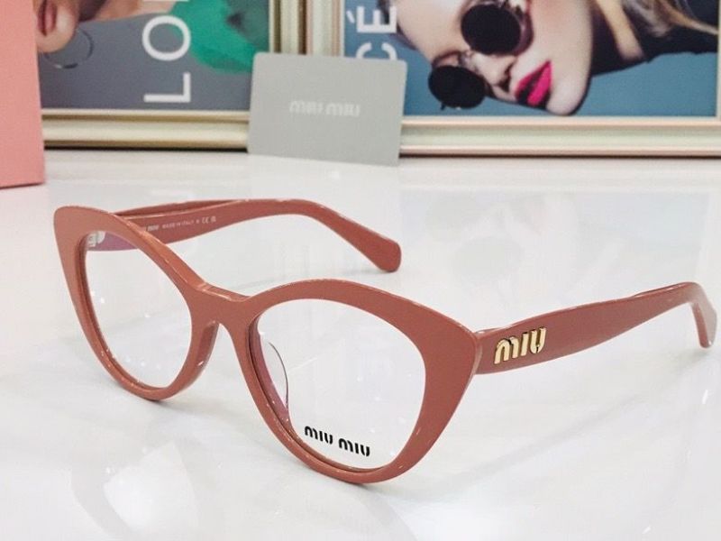 MiuMiu Plain Glass Spectacles(High Quality)-046