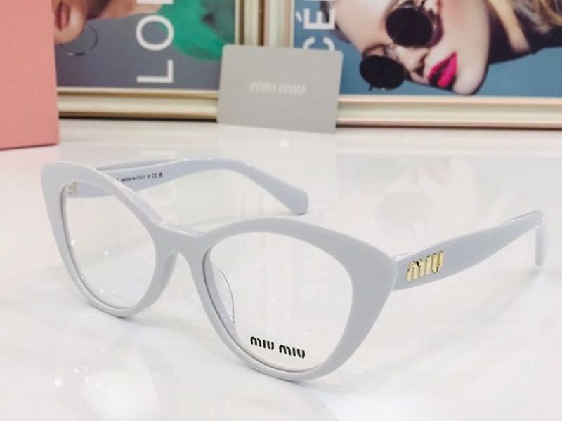 MiuMiu Plain Glass Spectacles(High Quality)-064