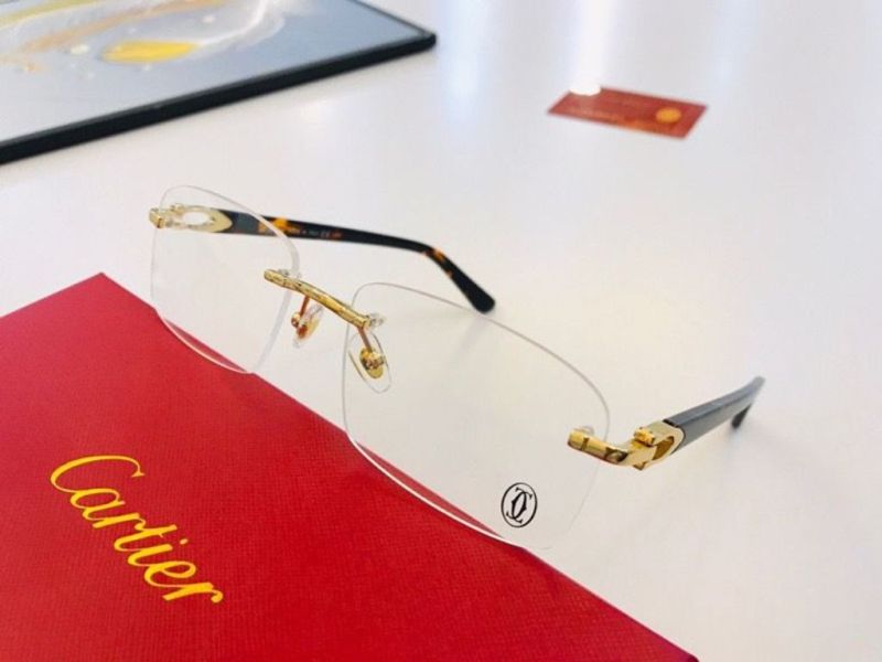 Cartier Plain Glass Spectacles(High Quality)-932