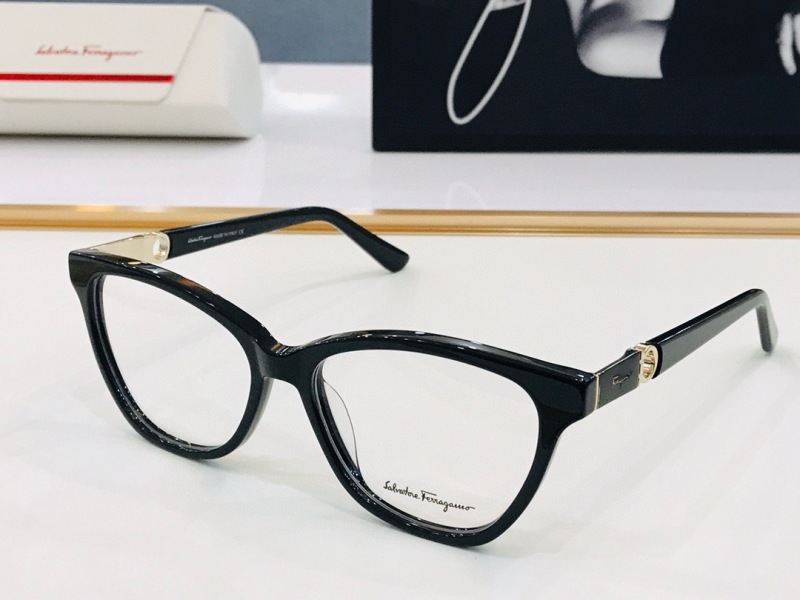 Ferragamo Plain Glass Spectacles(High Quality)-032