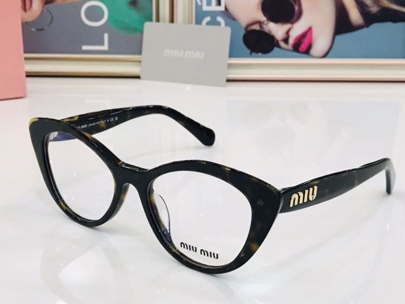 MiuMiu Plain Glass Spectacles(High Quality)-041