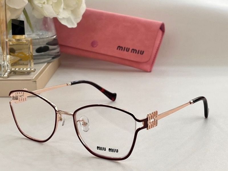 MiuMiu Plain Glass Spectacles(High Quality)-044