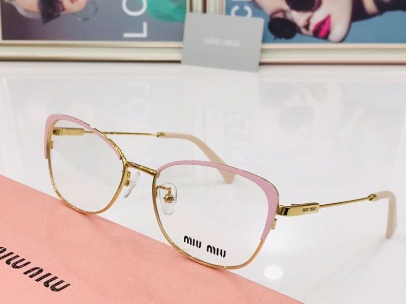MiuMiu Plain Glass Spectacles(High Quality)-077