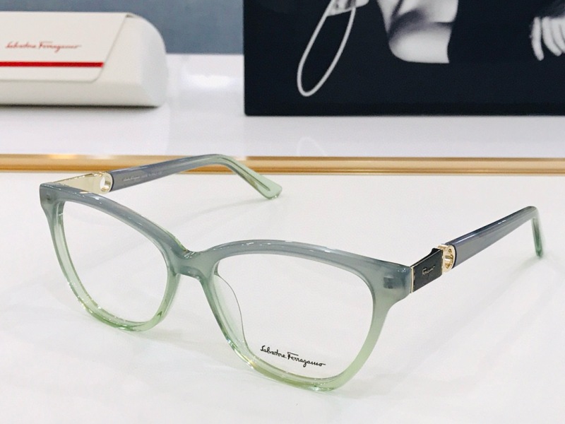 Ferragamo Plain Glass Spectacles(High Quality)-030