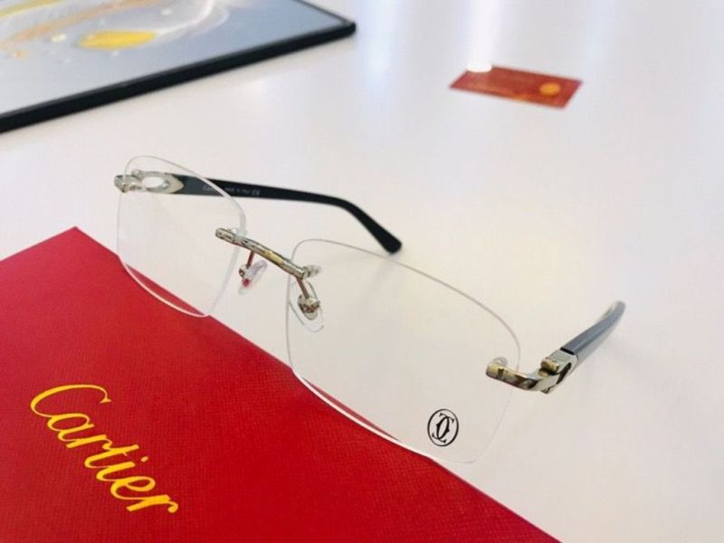 Cartier Plain Glass Spectacles(High Quality)-911