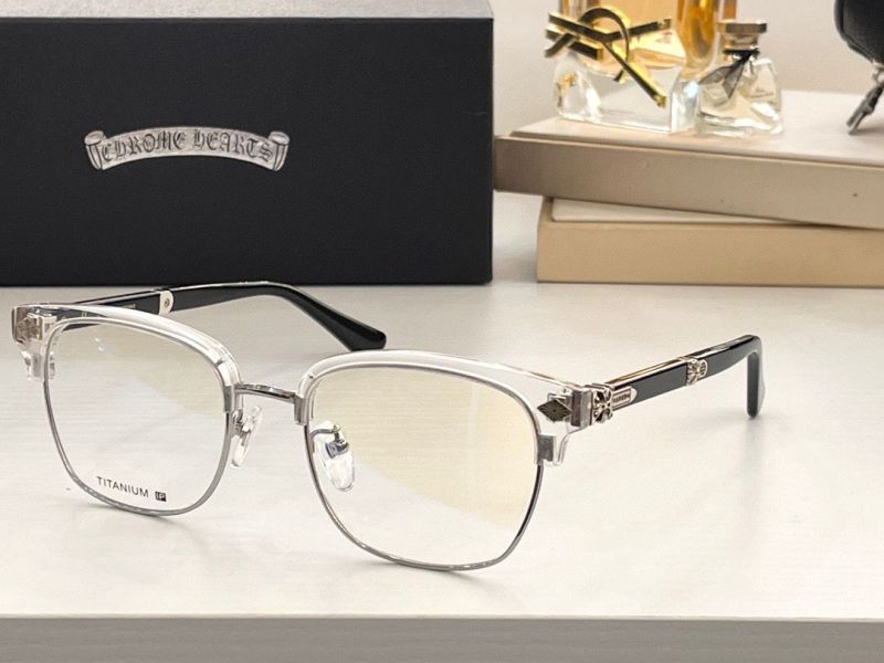 Chrome Hearts Plain Glass Spectacles(High Quality)-1122