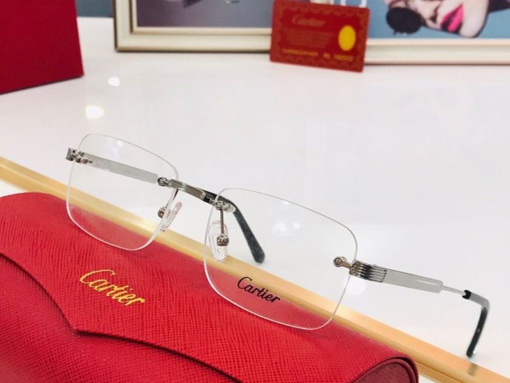 Cartier Plain Glass Spectacles(High Quality)-1119
