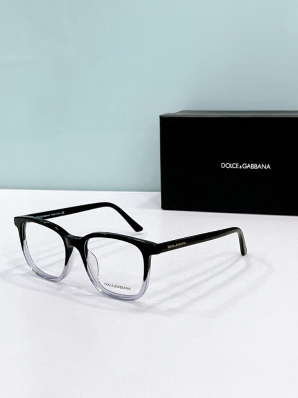 D&G Plain Glass Spectacles(High Quality)-077