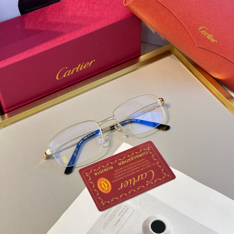 Cartier Plain Glass Spectacles(High Quality)-1116