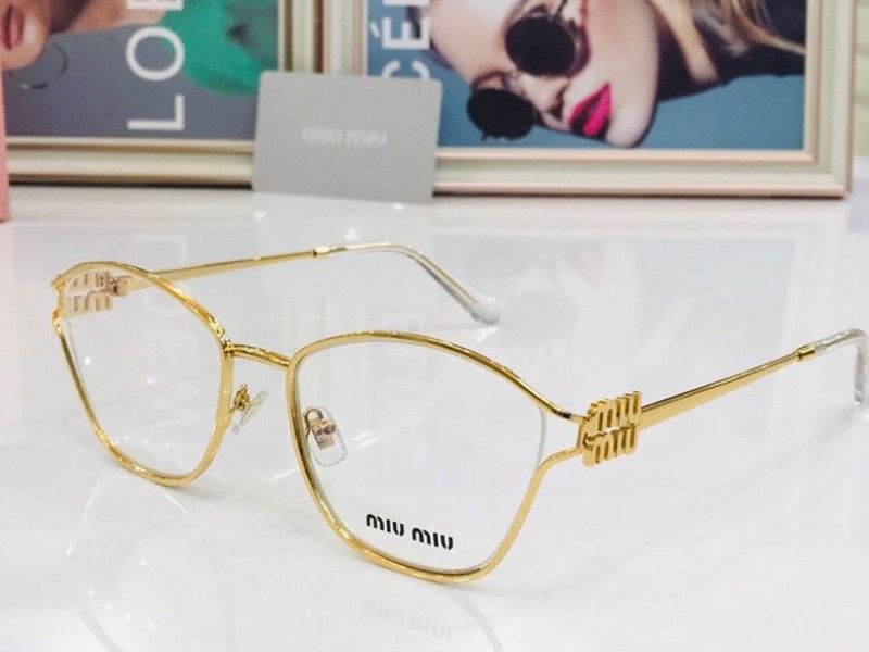 MiuMiu Plain Glass Spectacles(High Quality)-075