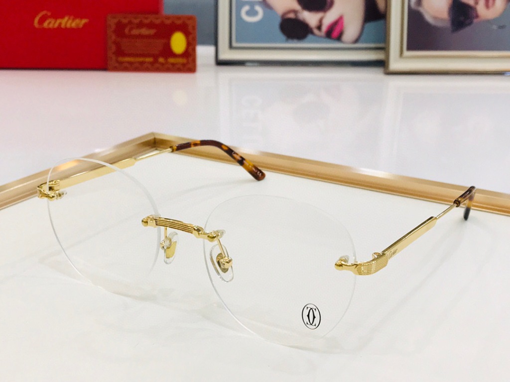 Cartier Plain Glass Spectacles(High Quality)-1108