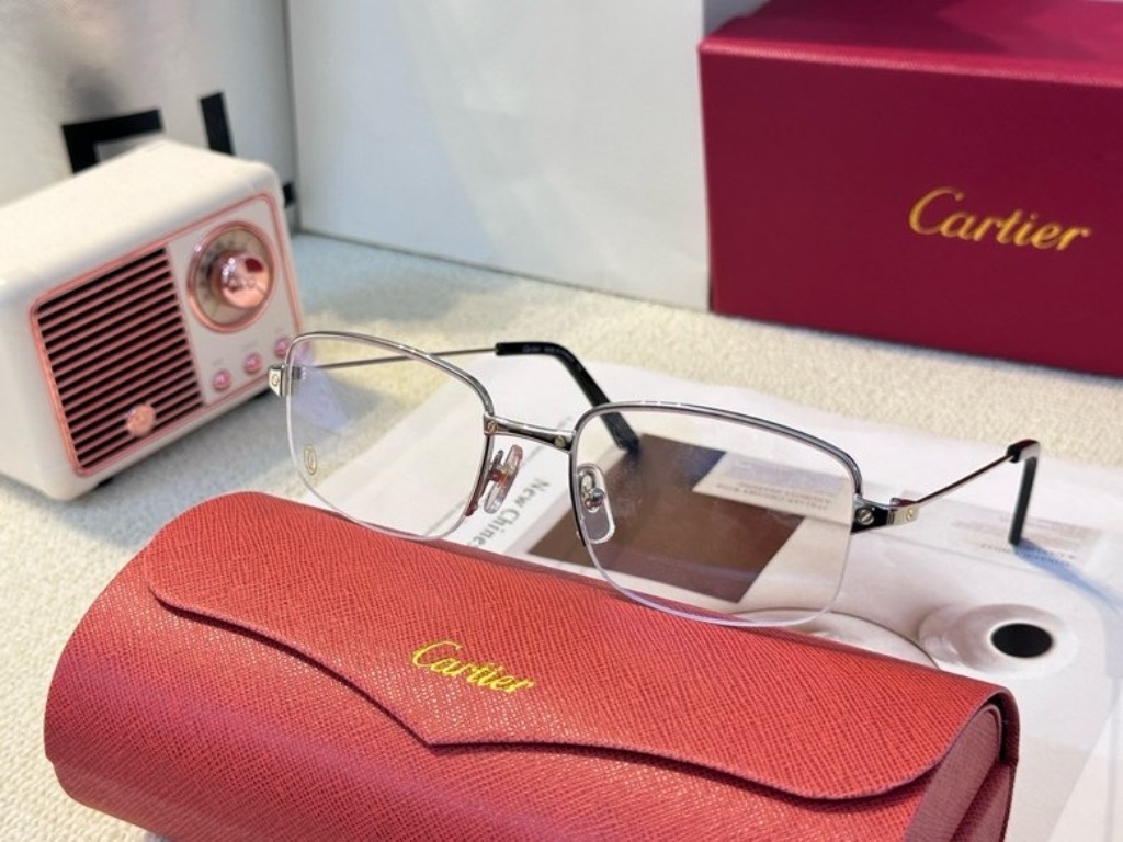 Cartier Plain Glass Spectacles(High Quality)-1107
