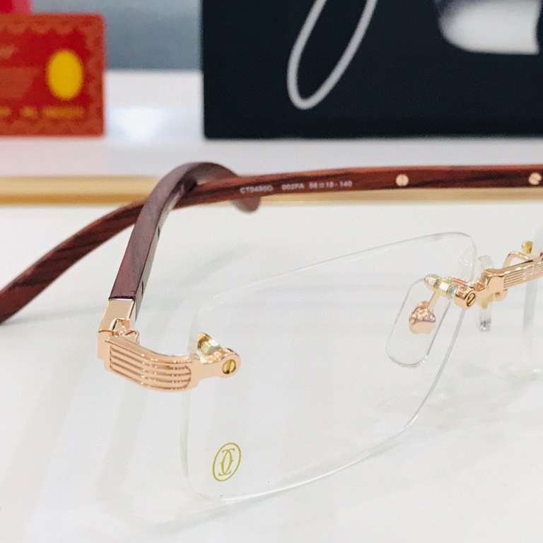 Cartier Plain Glass Spectacles(High Quality)-1106