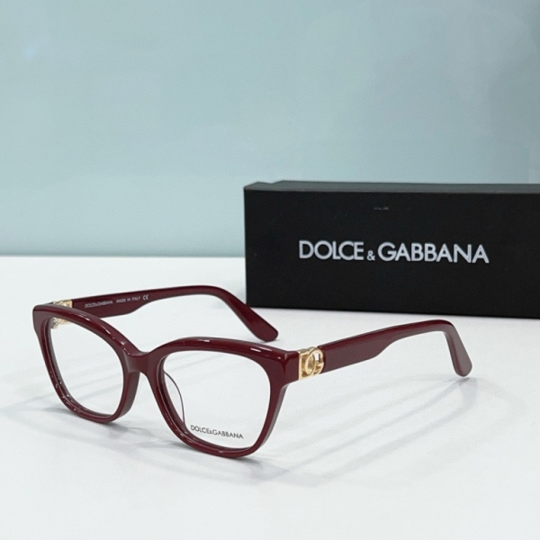 D&G Plain Glass Spectacles(High Quality)-076