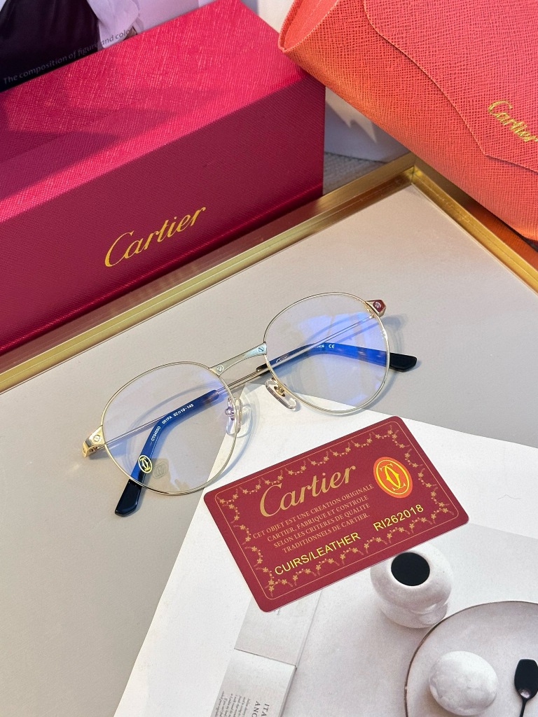 Cartier Plain Glass Spectacles(High Quality)-1099