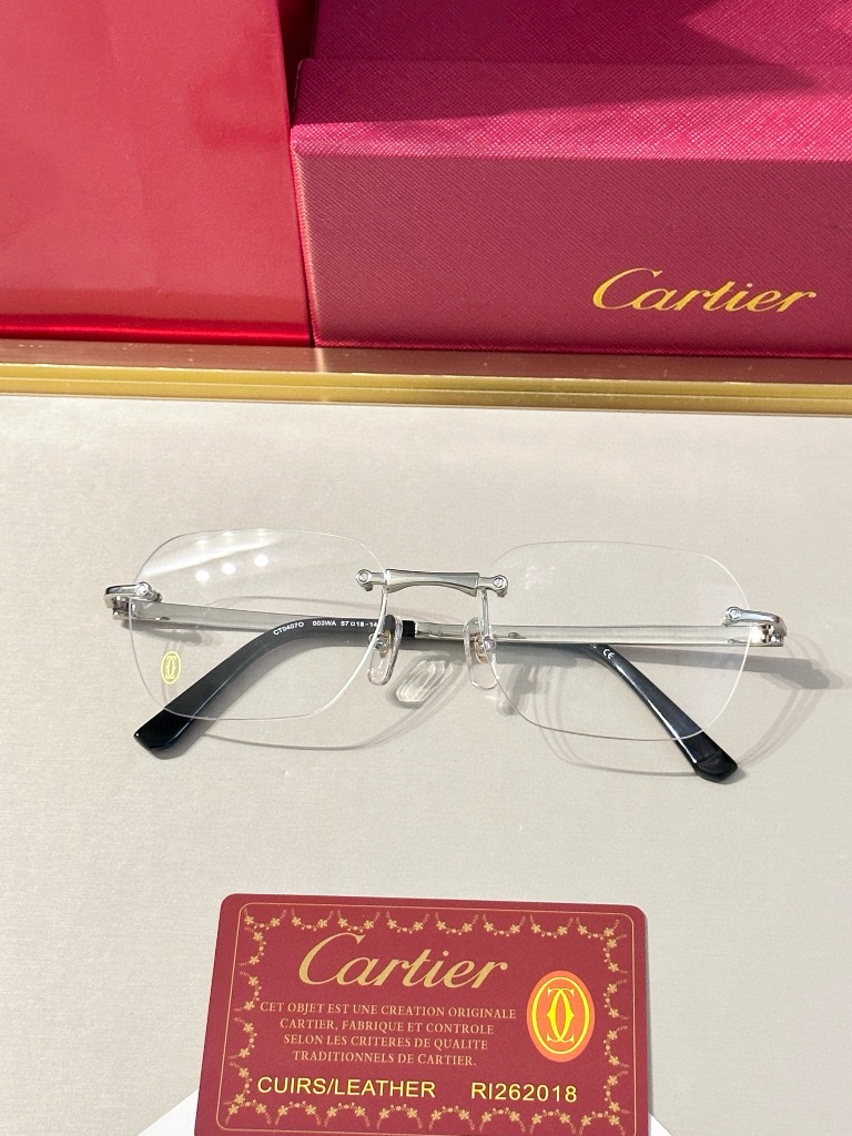 Cartier Plain Glass Spectacles(High Quality)-1098