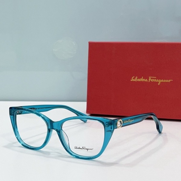 Ferragamo Plain Glass Spectacles(High Quality)-019