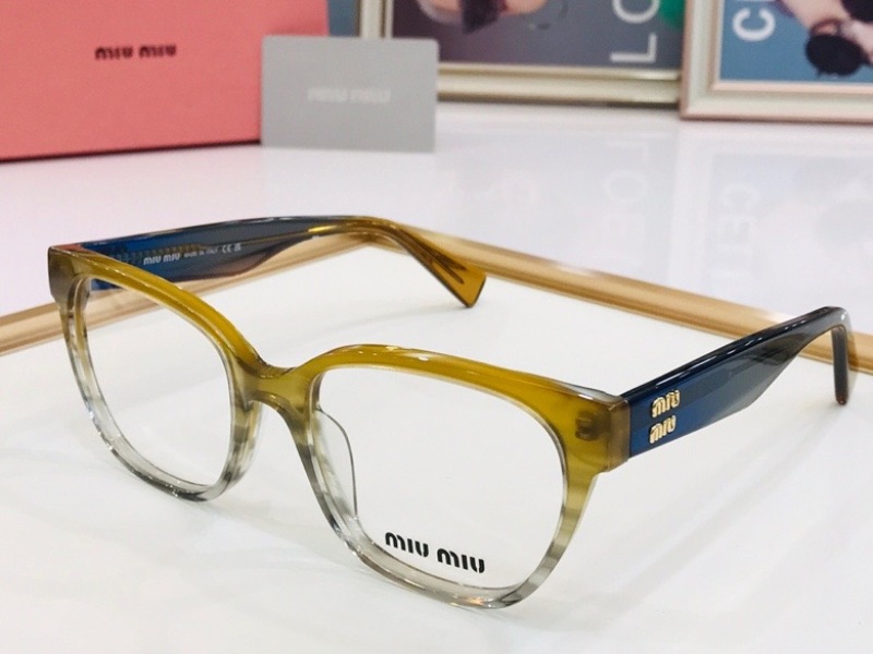 MiuMiu Plain Glass Spectacles(High Quality)-049
