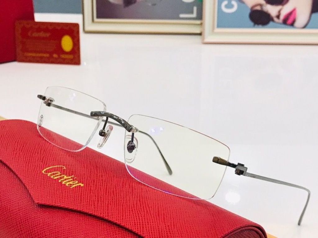 Cartier Plain Glass Spectacles(High Quality)-692
