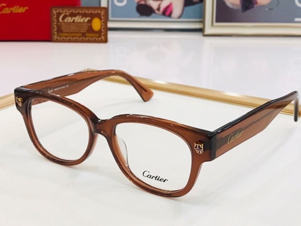 Cartier Plain Glass Spectacles(High Quality)-891