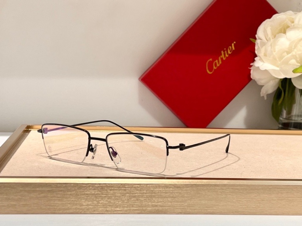 Cartier Plain Glass Spectacles(High Quality)-888