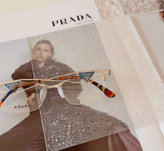 Prada Plain Glass Spectacles(High Quality)-1557