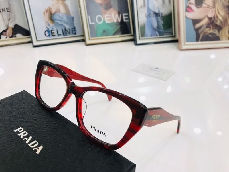 Prada Plain Glass Spectacles(High Quality)-1546