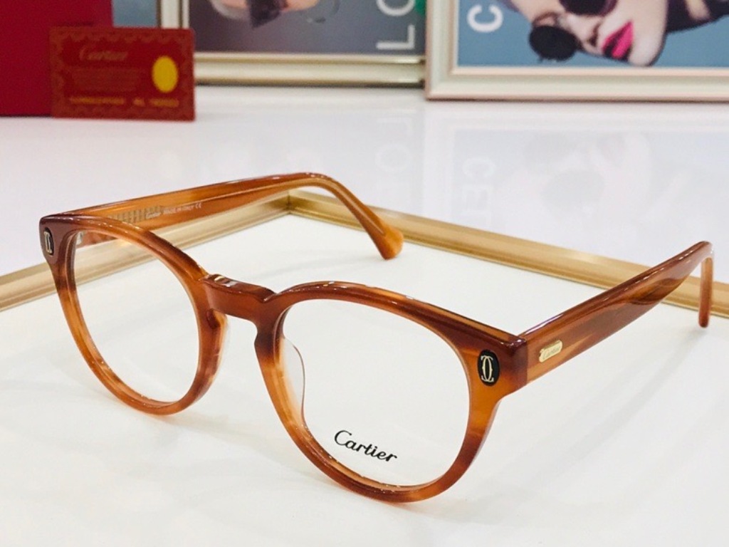 Cartier Plain Glass Spectacles(High Quality)-1082