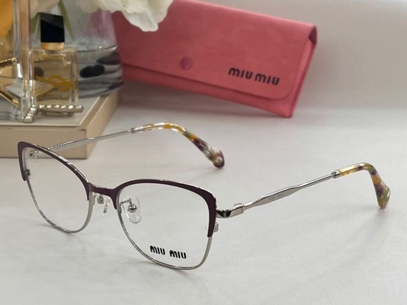 MiuMiu Plain Glass Spectacles(High Quality)-073