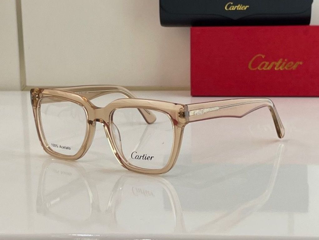 Cartier Plain Glass Spectacles(High Quality)-1074