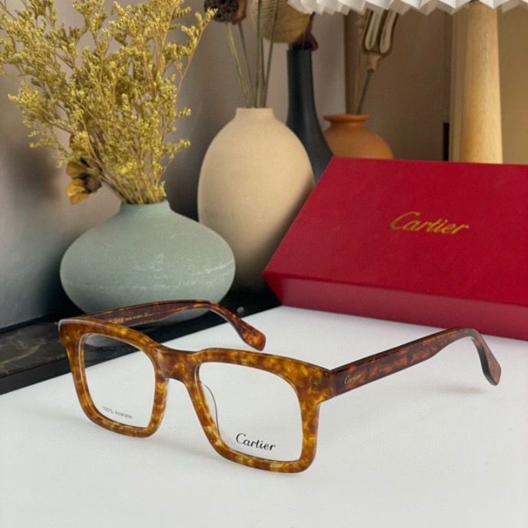 Cartier Plain Glass Spectacles(High Quality)-1071