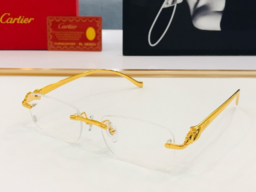 Cartier Plain Glass Spectacles(High Quality)-687