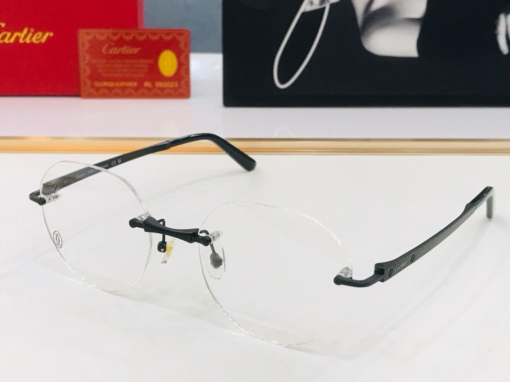 Cartier Plain Glass Spectacles(High Quality)-881