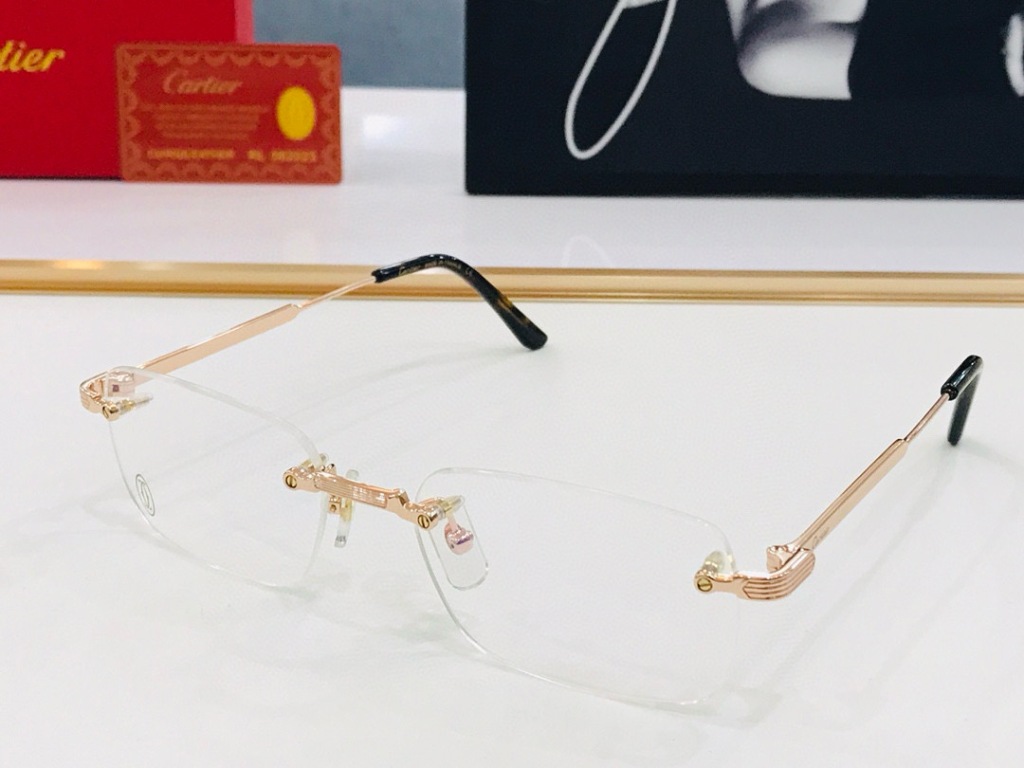 Cartier Plain Glass Spectacles(High Quality)-682