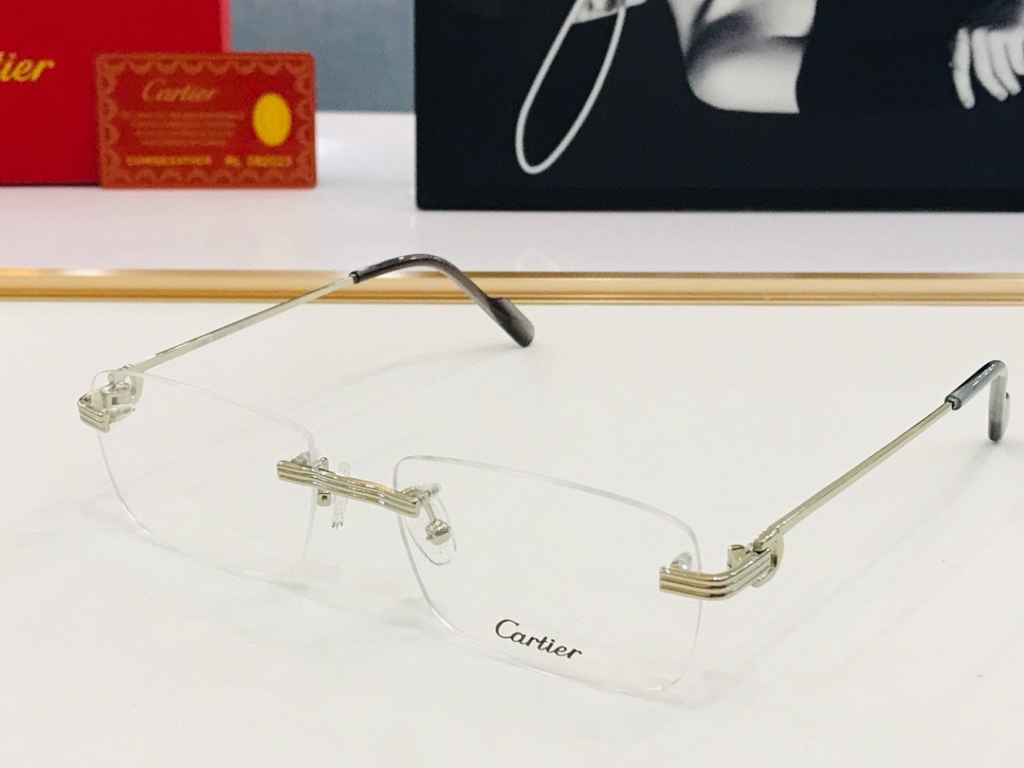 Cartier Plain Glass Spectacles(High Quality)-764