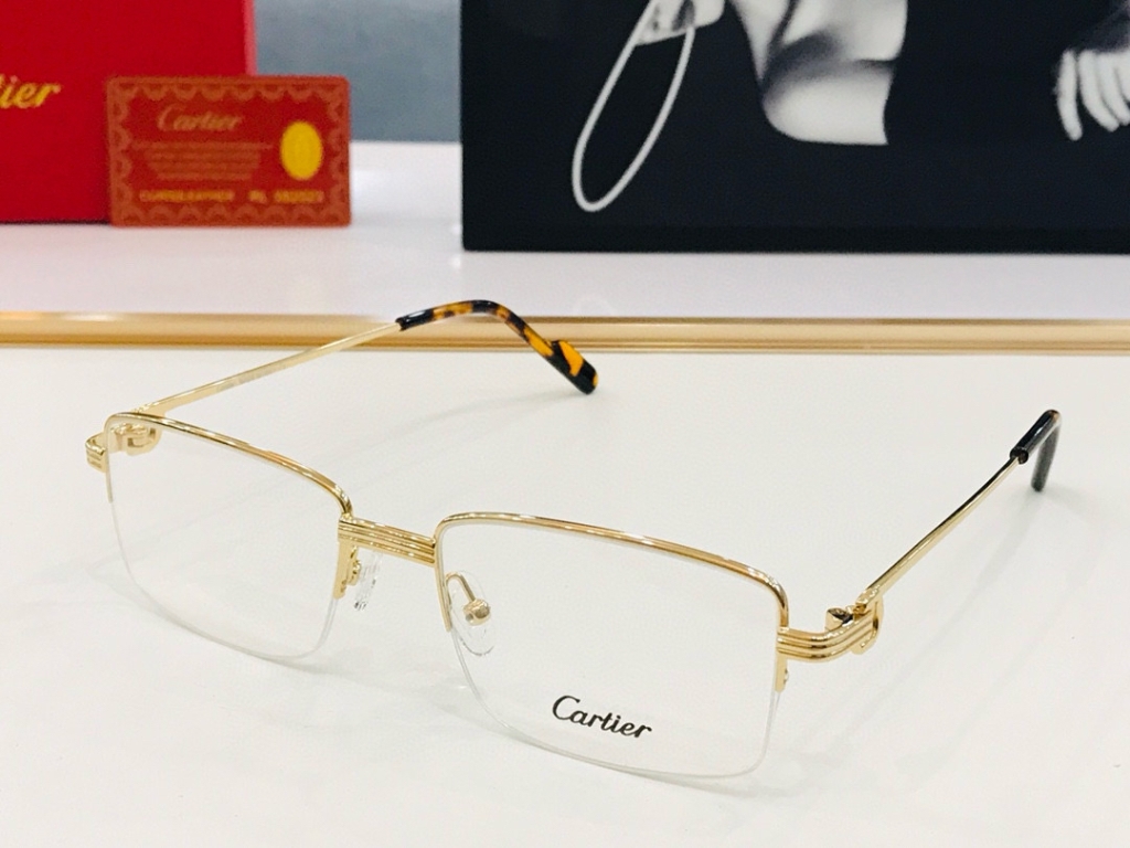 Cartier Plain Glass Spectacles(High Quality)-600