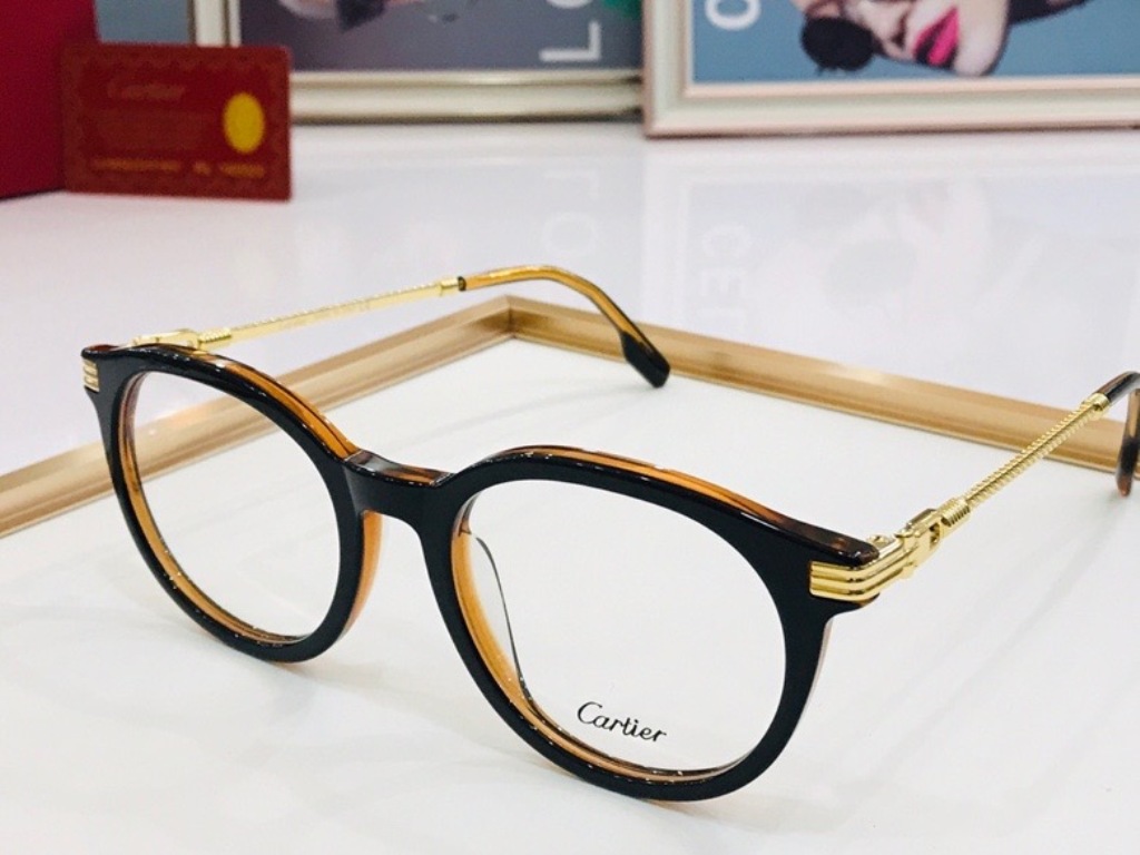 Cartier Plain Glass Spectacles(High Quality)-870