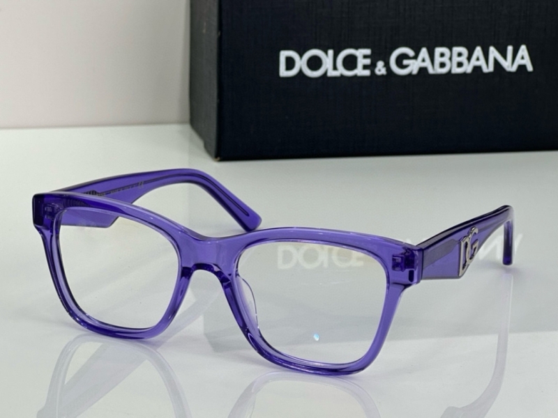 D&G Plain Glass Spectacles(High Quality)-047