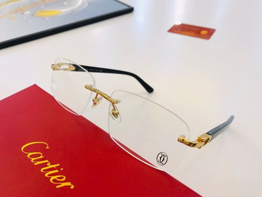 Cartier Plain Glass Spectacles(High Quality)-1063