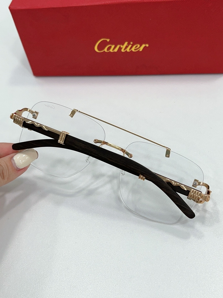 Cartier Plain Glass Spectacles(High Quality)-1062